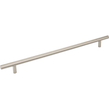 319 Mm Center-to-Center Satin Nickel Naples Cabinet Bar Pull